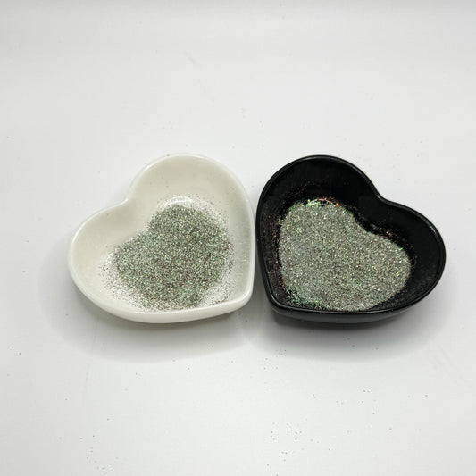 Ben | White/Red/Green/Silver Metallic/Iridescent Custom Extra Fine Glitter Mix