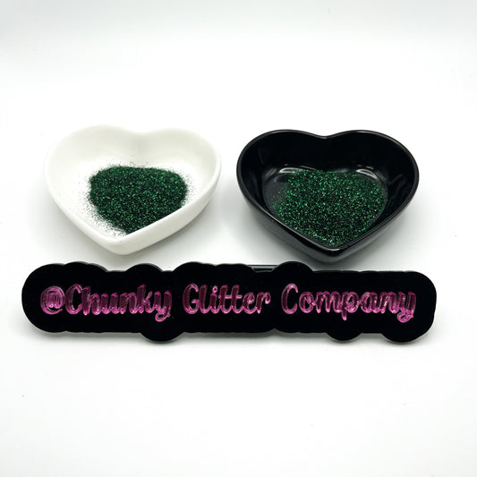 Waverly | Black/Green Metallic Custom Extra Fine Glitter Mix