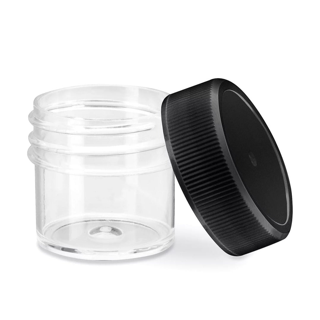 1/2oz Powder Jars | Empty Wide Mouth Jars for Storing Glitter