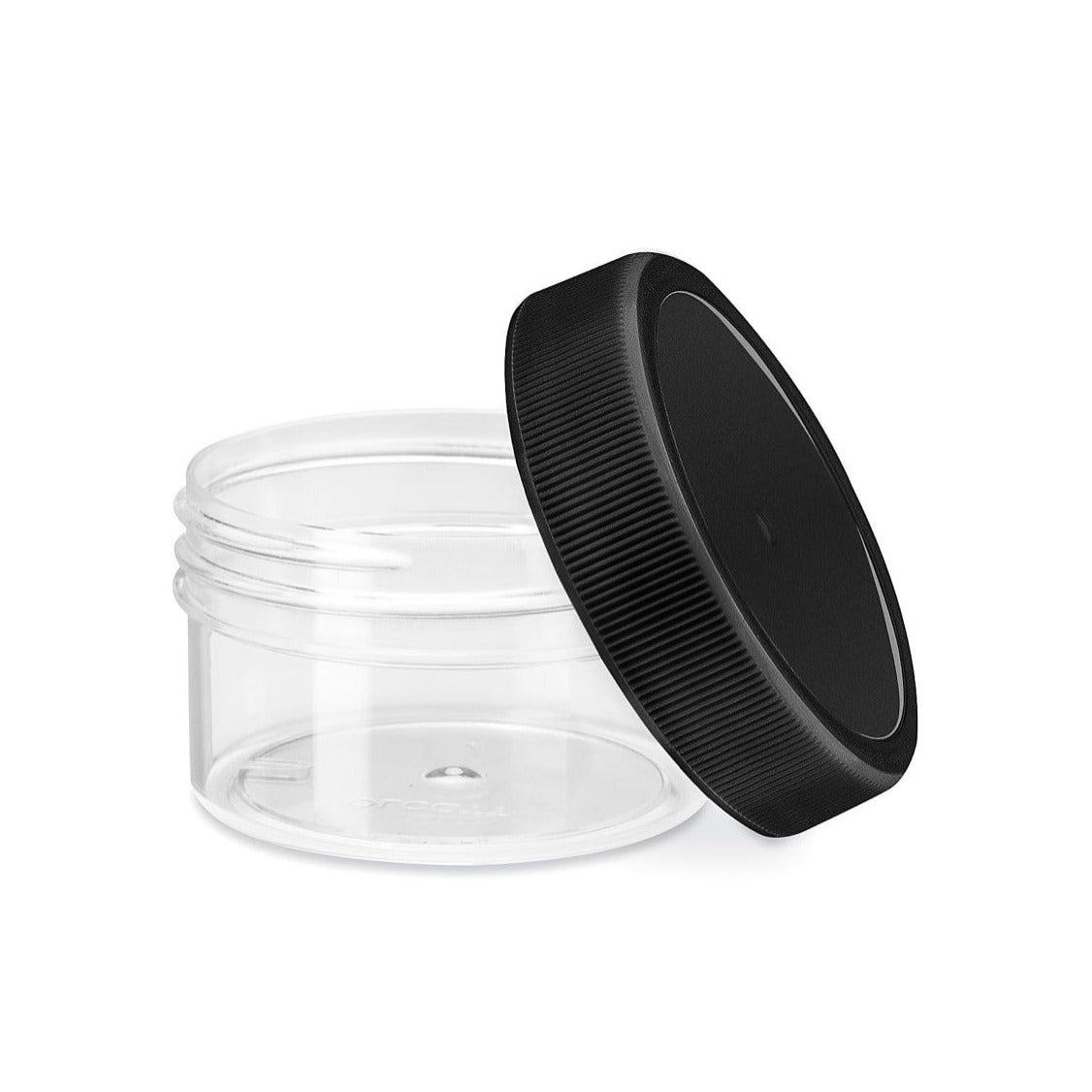 1oz Mica Jars | Empty Wide Mouth Jars for Storing Glitter