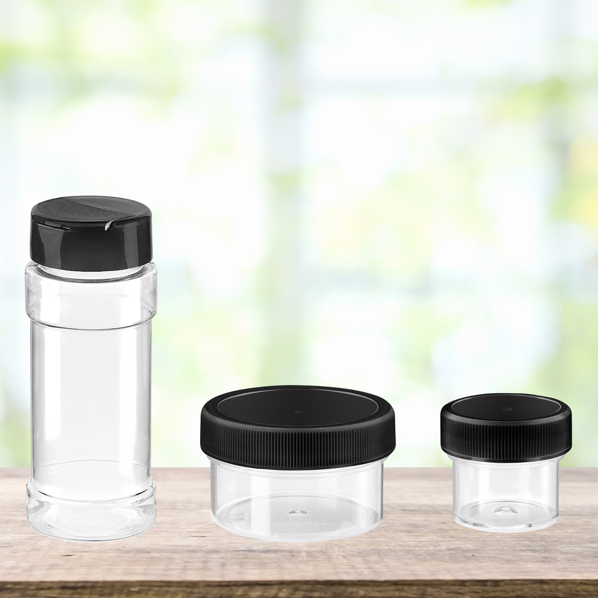 Glitter & Pigment Empty Jars