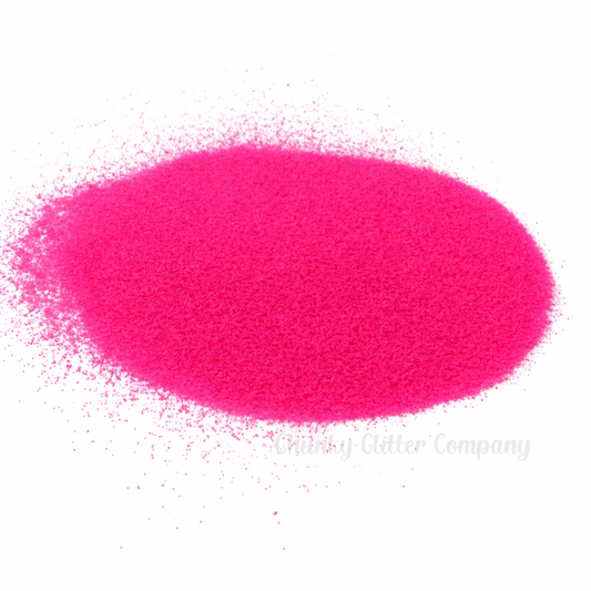 Patrick | Pink Matte Fluorescent UV Reactive Extra Fine Glitter