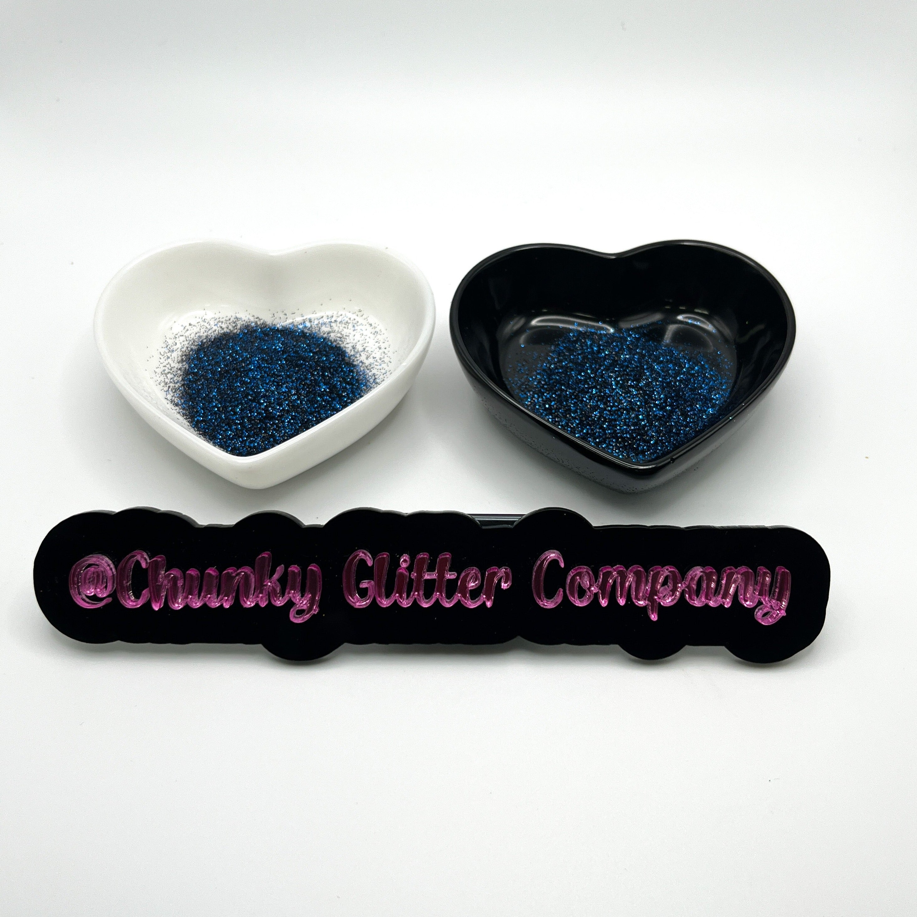 Kyle | Black/Blue Metallic Custom Extra Fine Glitter Mix