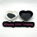 Xander | Black/Silver/White Metallic/Iridescent Custom Extra Fine Glitter Mix