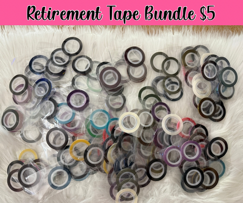 Retirement Tape Bundle