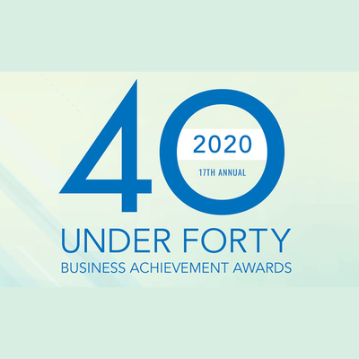21st Annual 40 under Forty Niagara Business Achievement awards logo