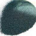 A dark extra fine glitter mix on a white background.