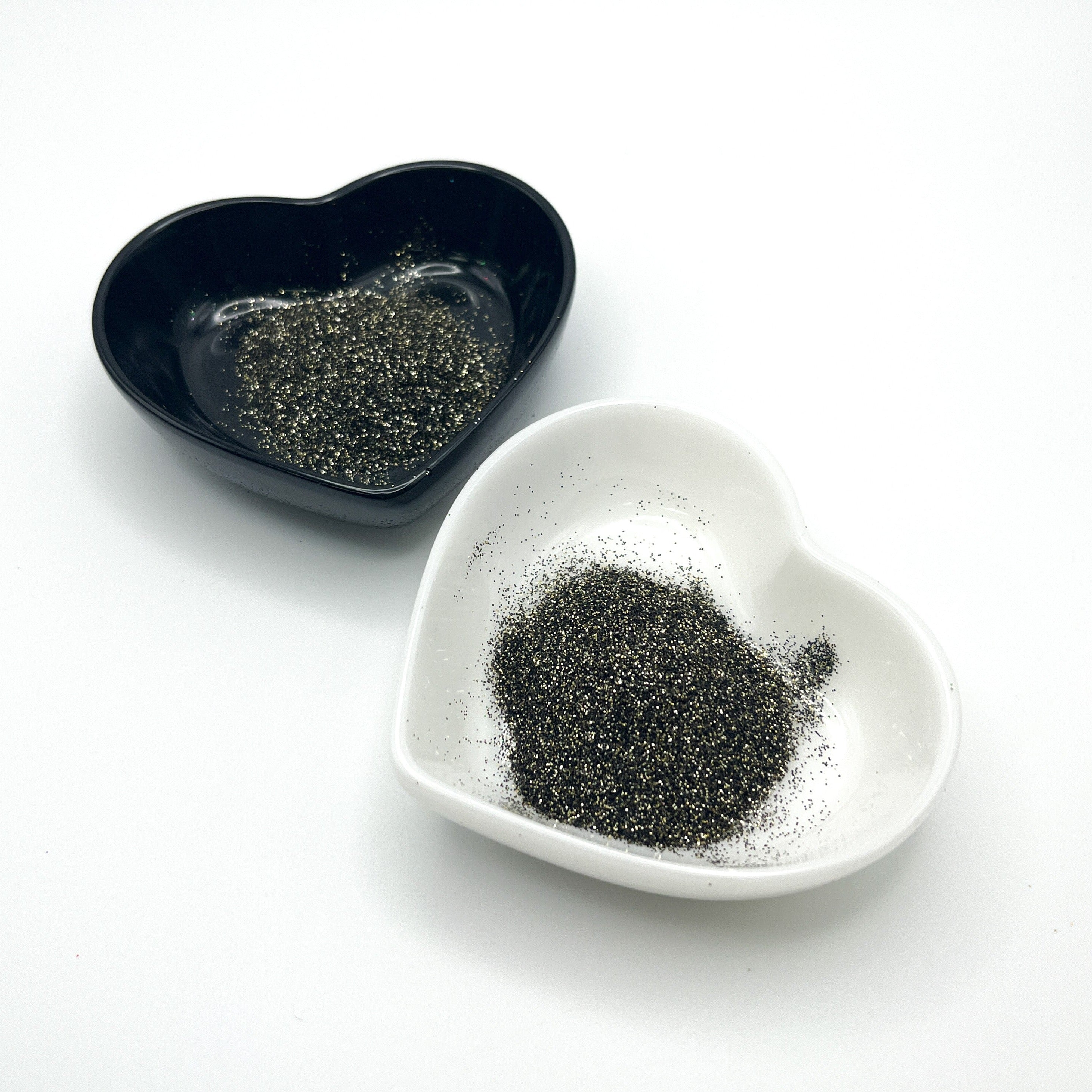 Goldie | Black/Gold Metallic Custom Extra Fine Glitter Mix